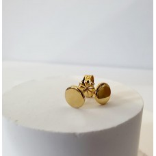 Σκουλαρίκια Καρφωτά Χρυσά 14Κ Πλακέ (E250 - 2196)